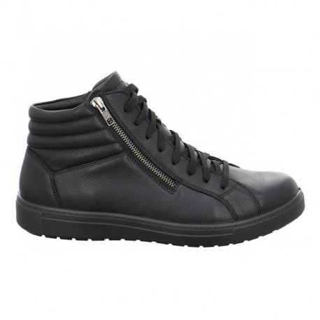 Winterstiefeletten mit natürlichem Schaffell Jomos 321502 schwarz