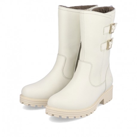 Big size winter mid-calf boots with genuine sheepskin Remonte D0W76-80
