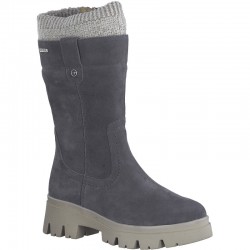 Big size winter mid-calf boots Tamaris 8-56419-41 GRAPHITE