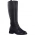 Store størrelser kvinners brede høstens støvler  Tamaris 8-55503-41 BLACK