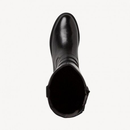 Rudeniniai platūs didelio dydžio ilgaauliai batai moterims Tamaris 8-55503-41 BLACK