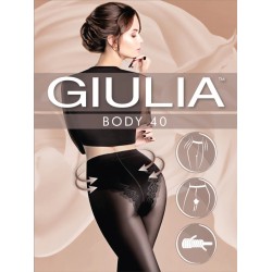 GIULIA Strumpfhose 40 DEN mit bequemer Strumpfhose (100 DEN) für Damen BODY
