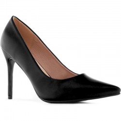 Женские туфли на высоких каблуках большого размера  Andres Machado AM5371 soft negro