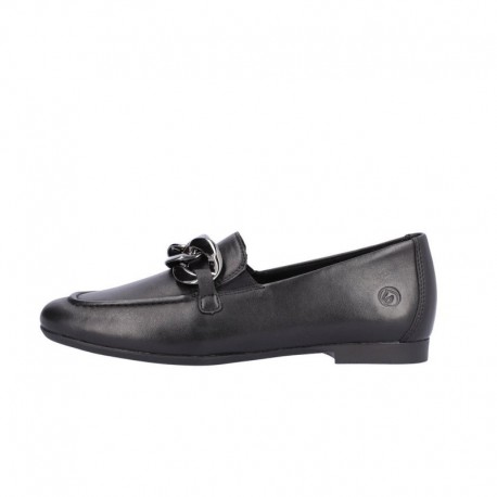 Schwarze Damen-Loafer Remonte D0K00-00