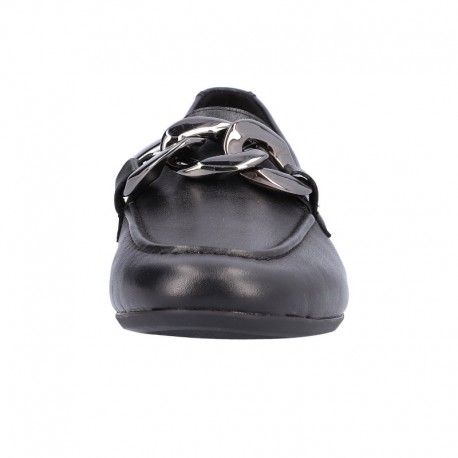 Schwarze Damen-Loafer Remonte D0K00-00