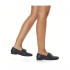 Black women's loafers Remonte D0K00-00