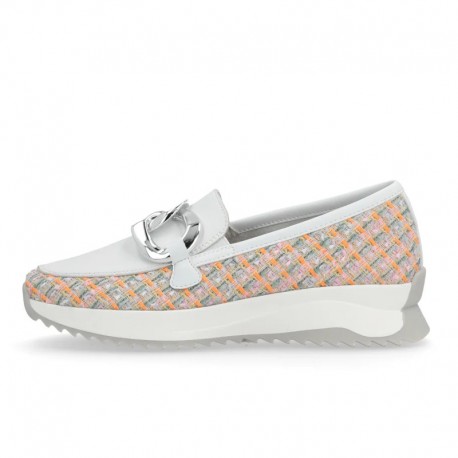 Colorful women's loafers Rieker Evolution W1303-90