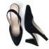 Women's black high-heel sandals with closed toe Bella b. 8928.008