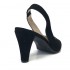 Women's black high-heel sandals with closed toe Bella b. 8928.008