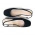 Mustat mokkanahkaiset avoimet kengät Bella b. 8982.003