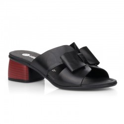 Slide flip flops medium heel Remonte R8759-01