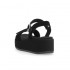 Black wedge sandals Remonte D1N50-00