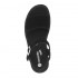Melnas sieviešu sandales uz platformas Remonte D1N50-00