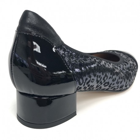 Brede kvinners sko PieSanto 205533 black