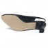 Women's black high-heel sandals with closed toe PieSanto 240230