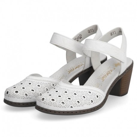 Sommer kvinners sko Rieker 40991-80
