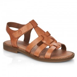 Brown sandals for women Remonte D3668-22