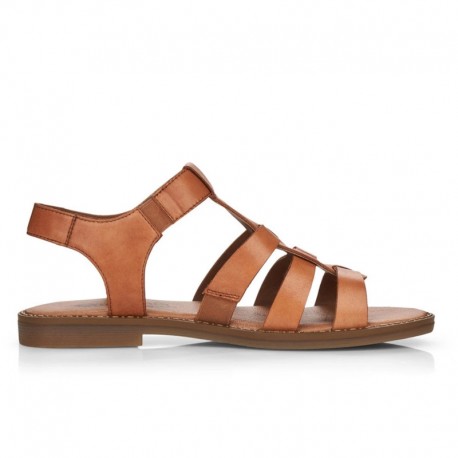 Brown sandals for women Remonte D3668-22