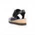 Mustat naisten sandaalit alustalla Remonte D6453-01