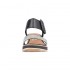 Mustat naisten sandaalit alustalla Remonte D6453-01