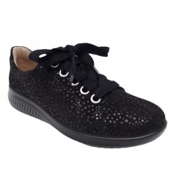 Women's sneakers shoe for wider feet Jomos 857299 black