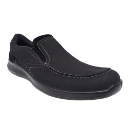 Men's big size black shoes Jomos 322384