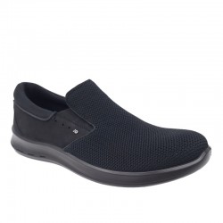 Men's big size black shoes Jomos 328396
