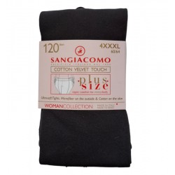 Big size cotton tights SANGIACOMO 120 DEN