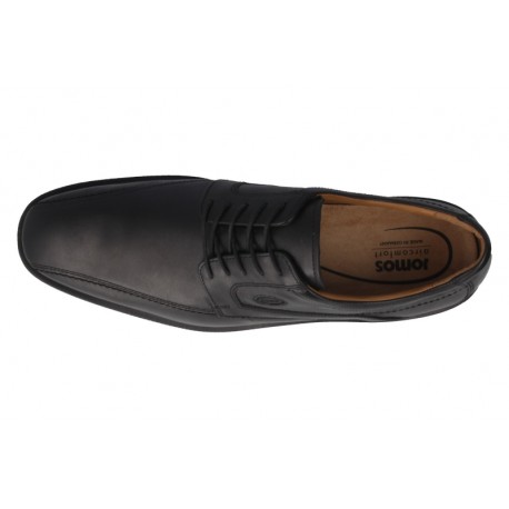 Men's big size black shoes Jomos 206202