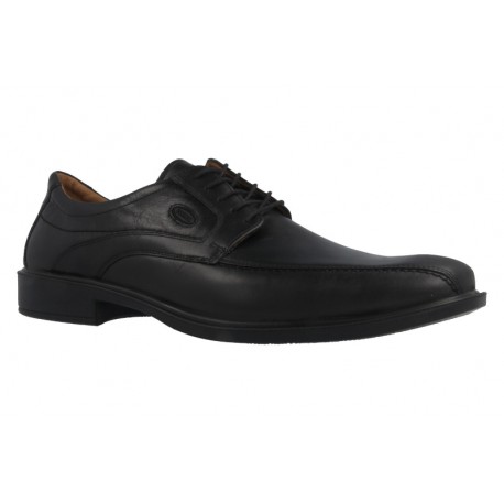 Men's big size black shoes Jomos 206202