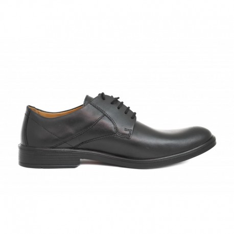 Men's big size black shoes Jomos 208207