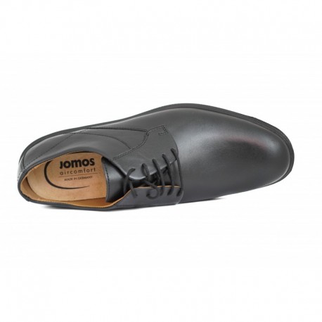 Men's big size black shoes Jomos 208207