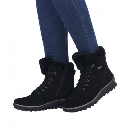 Winterstiefel mit natürlicher Schafwolle Remonte TEX R8477-01 (Thermo-Einlegesohle)