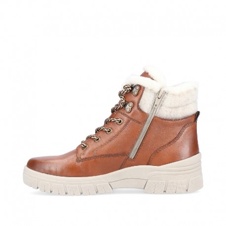 Women's Winter lace up low boots (with zipper) Remonte D0E71-24