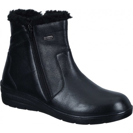 Black spring/autumn low boots Comfortabel 990566-01