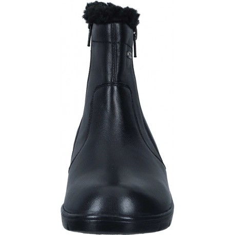 Black spring/autumn low boots Comfortabel 990566-01