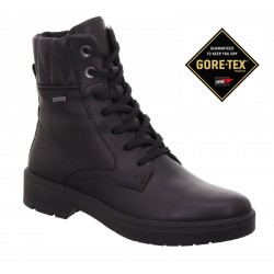 Осенние, демисезонные полусапоги на шнурках (с молнией) Legero GORE-TEX 2-000190-0100