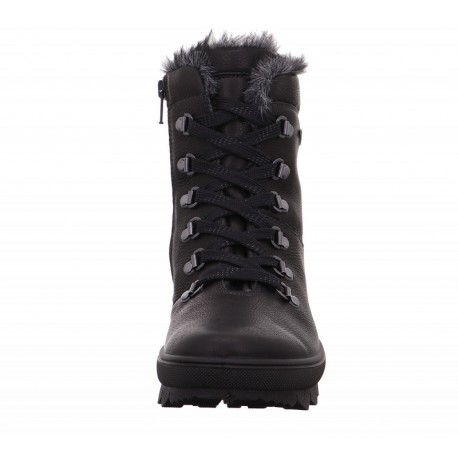 Women's Winter lace up low boots (with zipper) Legero 2-000530-0100 Gore-tex