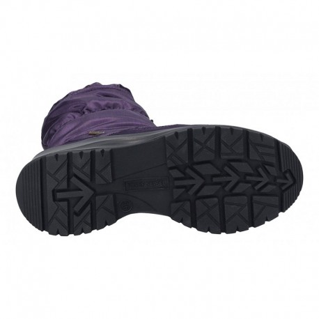 Vandeniui atsparūs sniego batai su užtrauktuku priekyje TopDryTex Josef Seibel 91858 purple