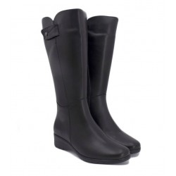 Women's autumn boots with little lining and wide calf PieSanto 235979 L