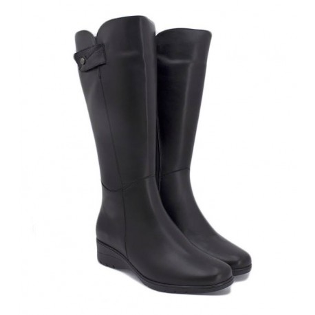 Damen-Herbststiefel mit etwas Isolierung und breiter Spitze PieSanto 235979 L