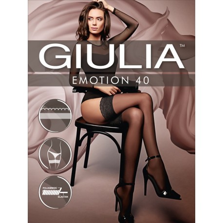 Giulia big size stockings Emotion 40 den