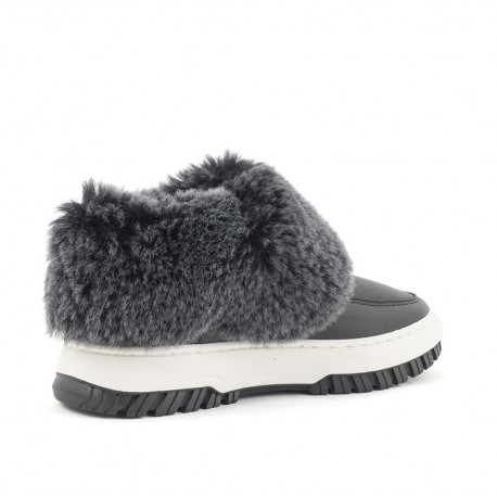 Winter ankle boots with genuine sheepskin Babouche Daisy