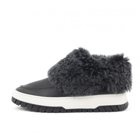 Winter ankle boots with genuine sheepskin Babouche Daisy