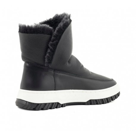 Winter ankle boots with genuine sheepskin Babouche Daisy