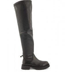 Damen-Herbststiefel in Übergröße, Overknee-Stiefel, Babouche Lewis