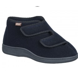 Men's wide fit home slippers Manitu 360005