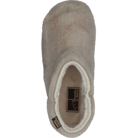 Women's closed home slippers Manitu 340077-08