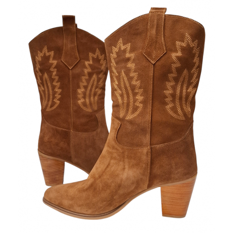 Cowboy style boots Babouche Senna