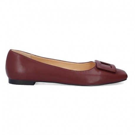 Ballerinas Andres Machado AM5711 Soft Burdeos